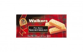 Walker's Pure Butter Shortbread  Box  250 grams